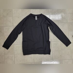 NWOT Women's Mono B Long Sleeve Black Active Shirt Size Small